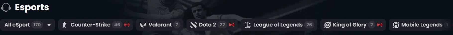 Lucky Gans Casino esports