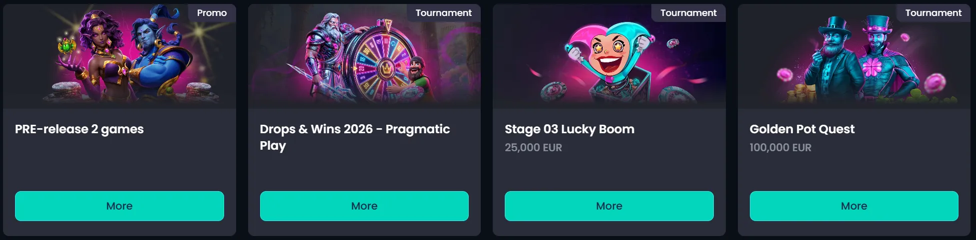 Lucky-gans Casino toernooien en promoties