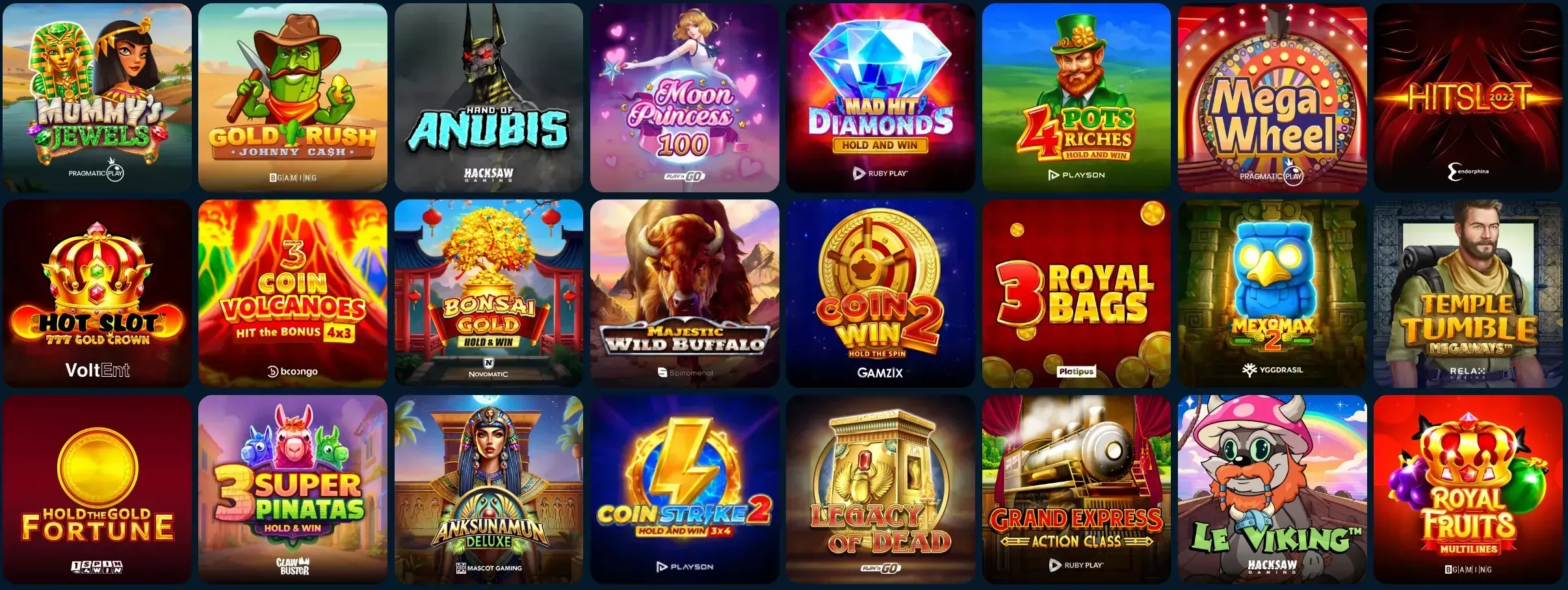 Lucky Gans Casino populaire slots